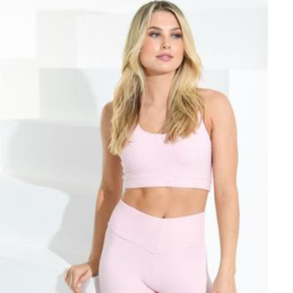 Booty by Brabants Pink Croco Bra